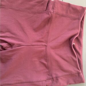 𓂃 ࣪˖ ִֶָ⋅ᡣ𐭩 ་༘࿐ MAROON DANSKIN WORKOUT YOGA LEGGINGS POCKETS